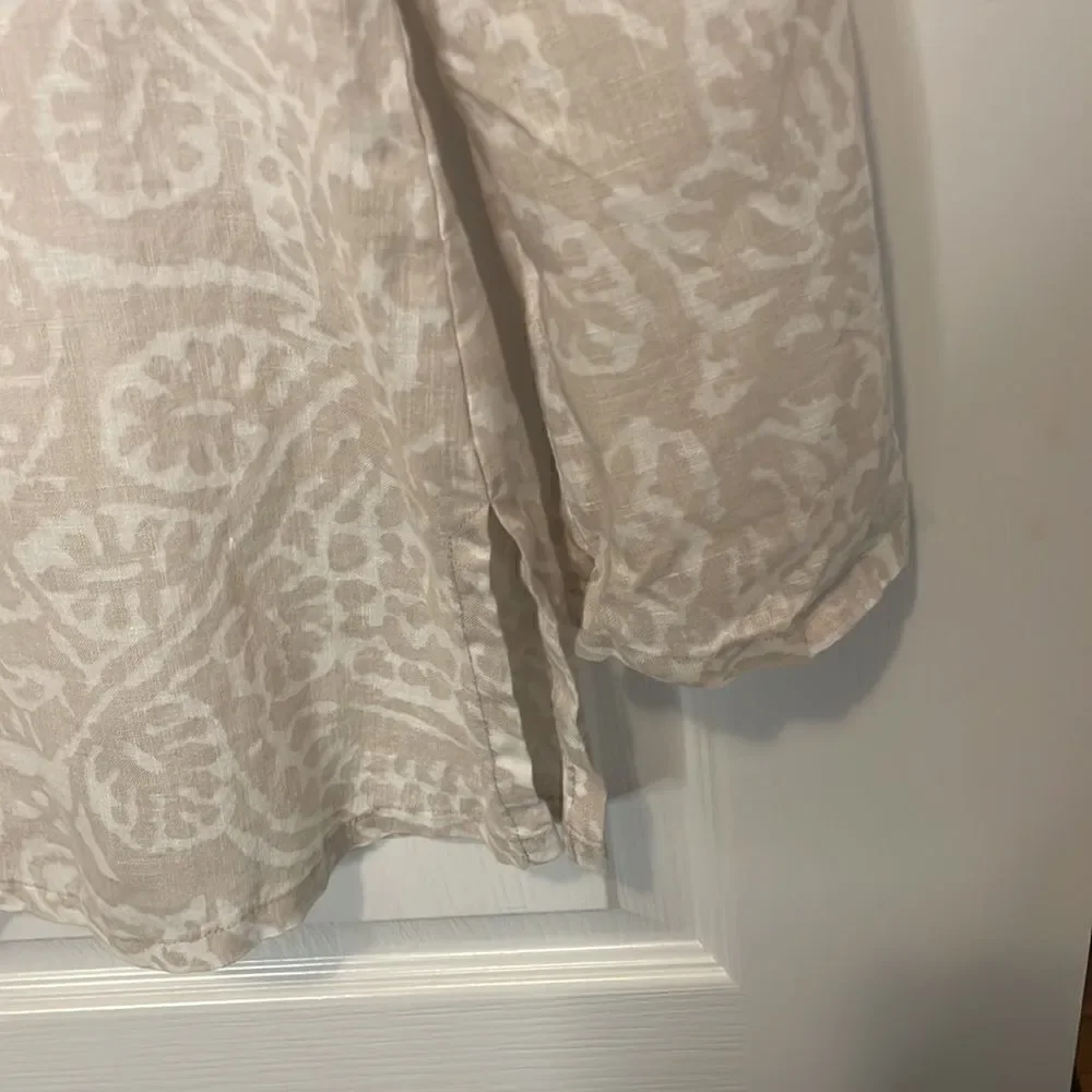Nic & Zoe Linen Tunic - XS